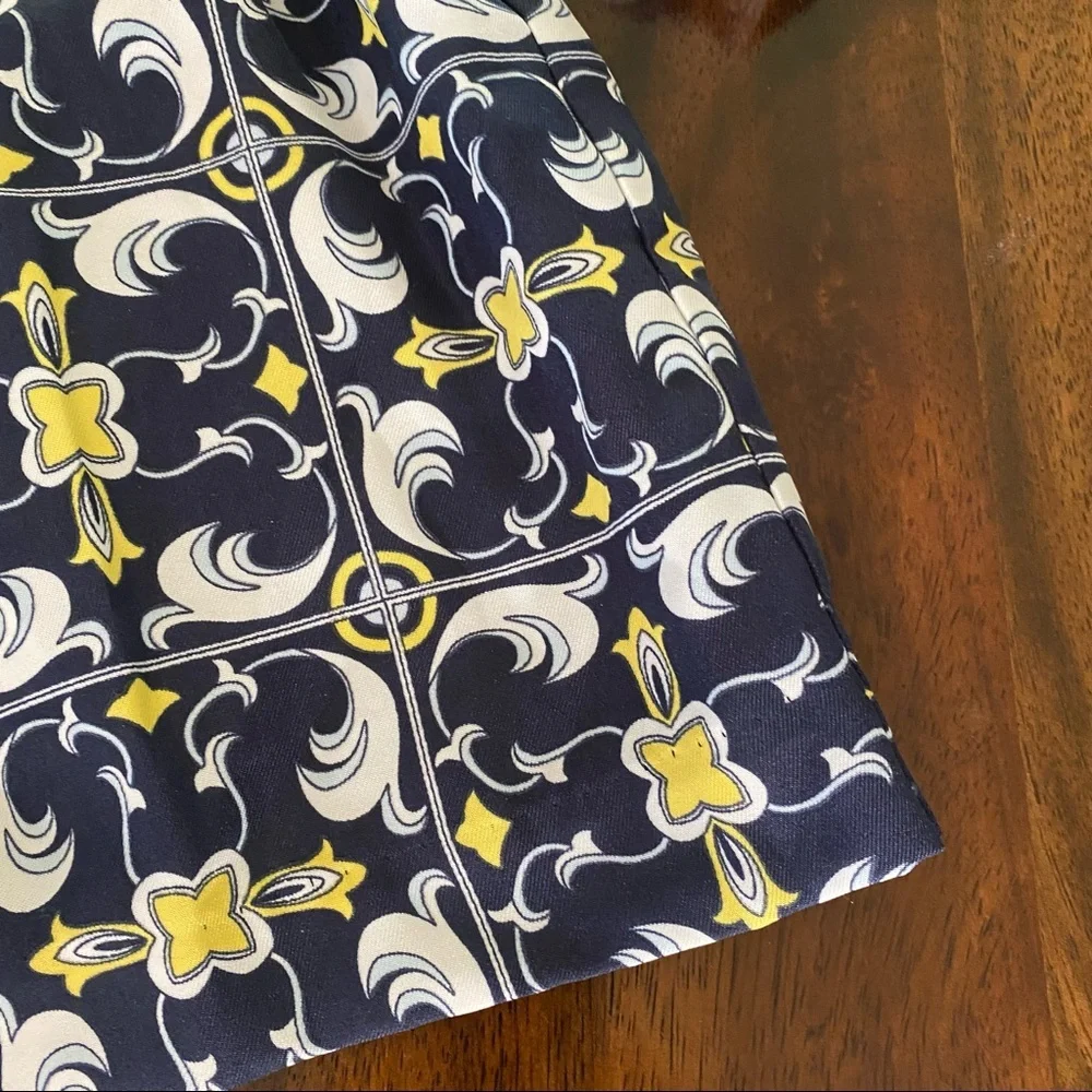 Janie and Jack Medallion Scarf Print Dress
